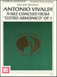 Three Concerti from L'estro Armoni Guitar and Fretted sheet music cover